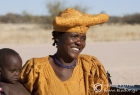 Herero woman in traditional dress